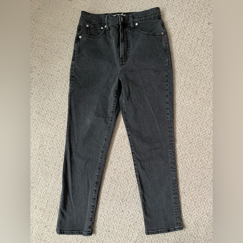 Madewell Perfect Vintage Black Jeans